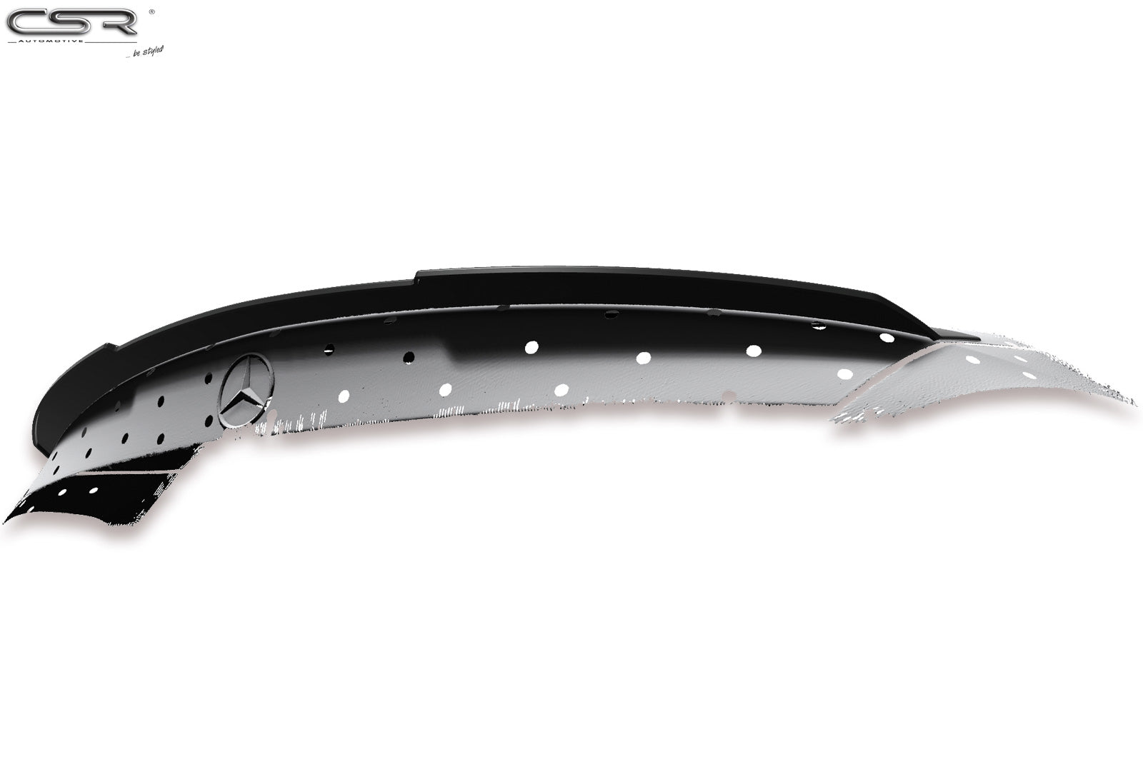 CSR Heckspoiler | Heckflügel mit ABE für Mercedes-Benz C-Klasse W205 / V205 HF665-C Carbon Look Hochglanz (keine Lackierung erforderlich)