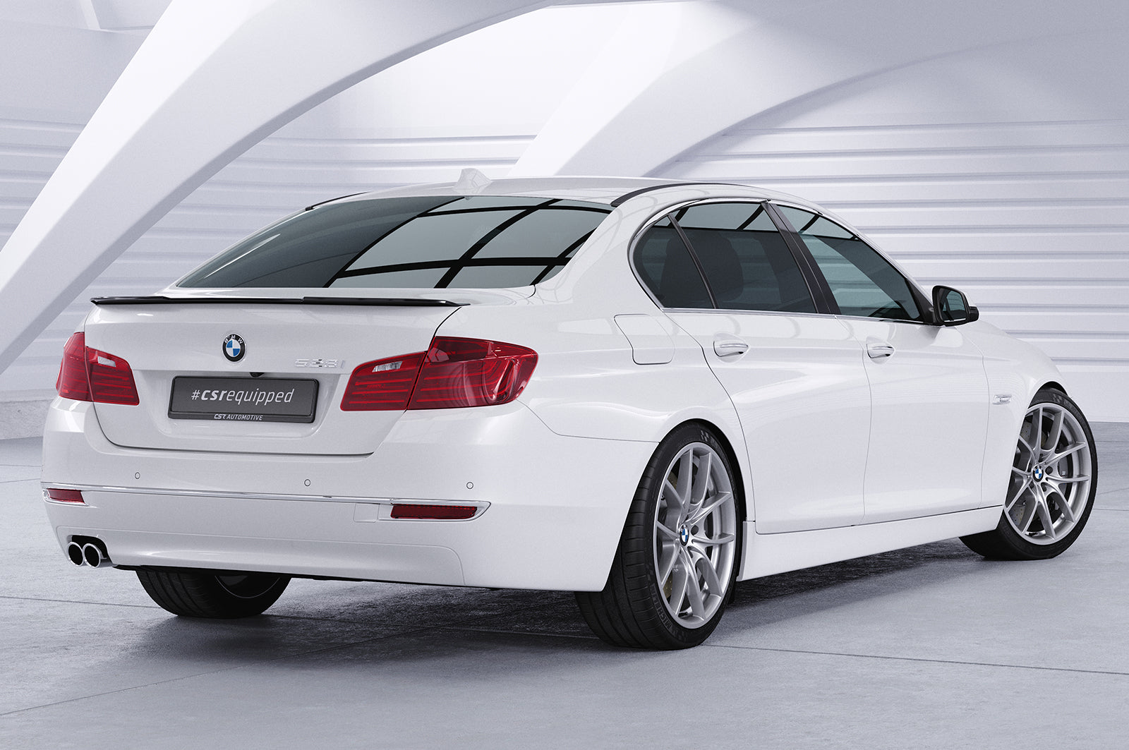 CSR Heckspoiler | Heckflügel mit ABE für BMW 5er F10 HF666-L Unlackiert roh (Lackierung erforderlich)
