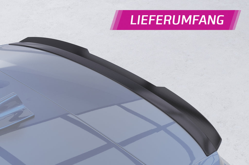 CSR Heckspoiler | Heckflügel mit ABE für BMW X1 F48 HF668-G Glossy schwarz Hochglanz (keine Lackierung erforderlich)