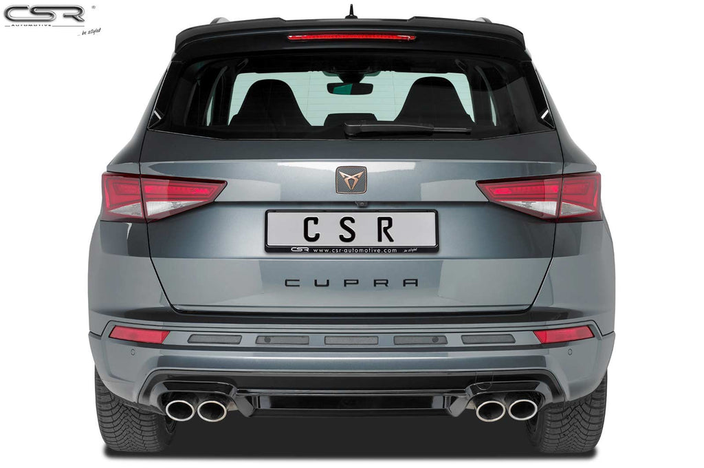 CSR Heckspoiler | Heckflügel mit ABE für Cupra Ateca HF669-C Carbon Look Hochglanz (keine Lackierung erforderlich)