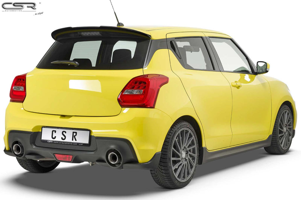 CSR Heckspoiler | Heckflügel mit ABE für Suzuki Swift 6 (RZ/AZ) Sport HF670-L Unlackiert roh (Lackierung erforderlich)