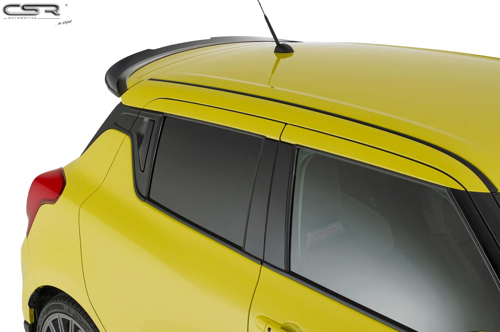CSR Heckspoiler | Heckflügel mit ABE für Suzuki Swift 6 (RZ/AZ) Sport HF670-L Unlackiert roh (Lackierung erforderlich)