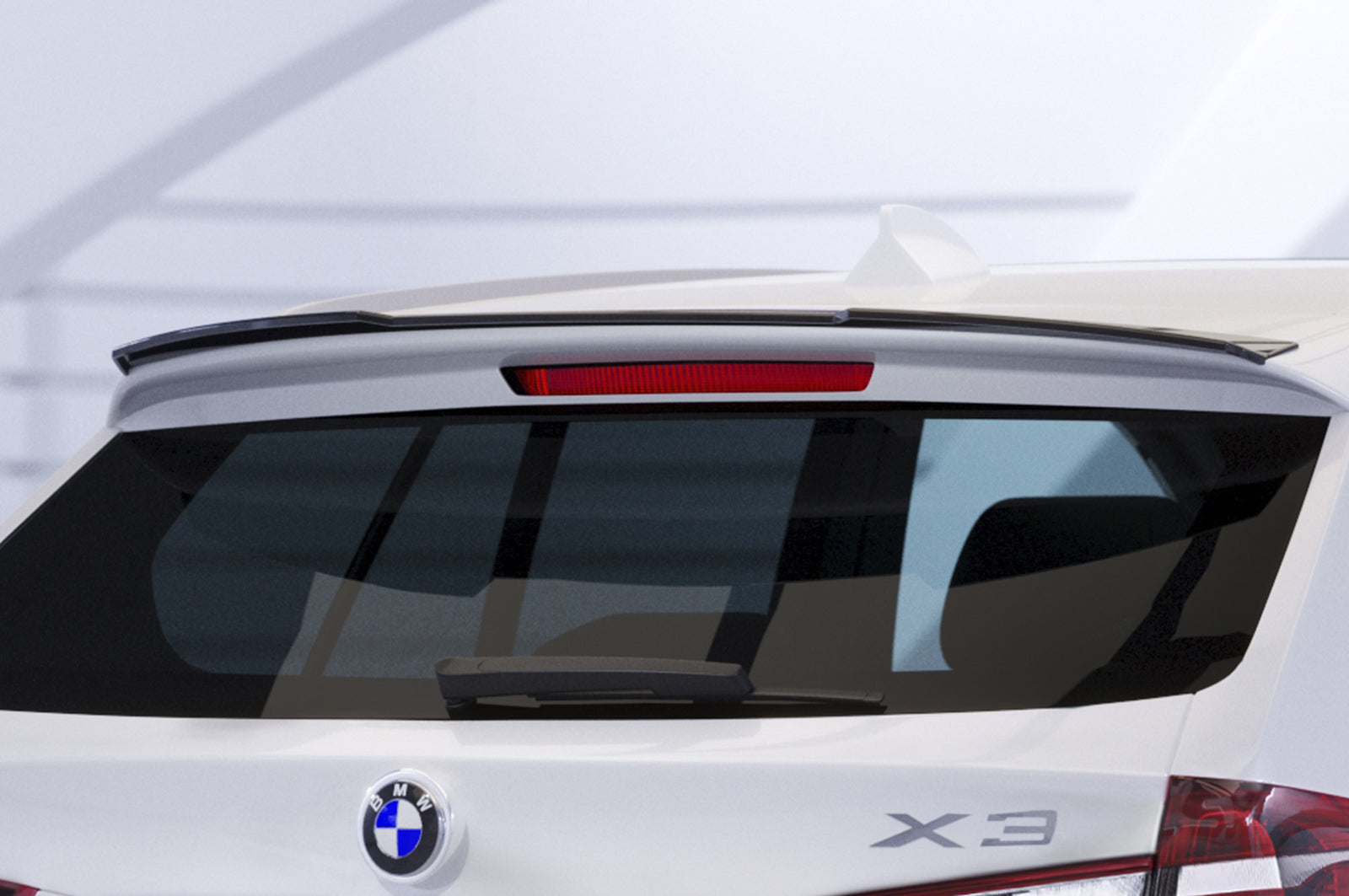 CSR Heckspoiler | Heckflügel mit ABE für BMW X3 F25 HF671-C Carbon Look Hochglanz (keine Lackierung erforderlich)