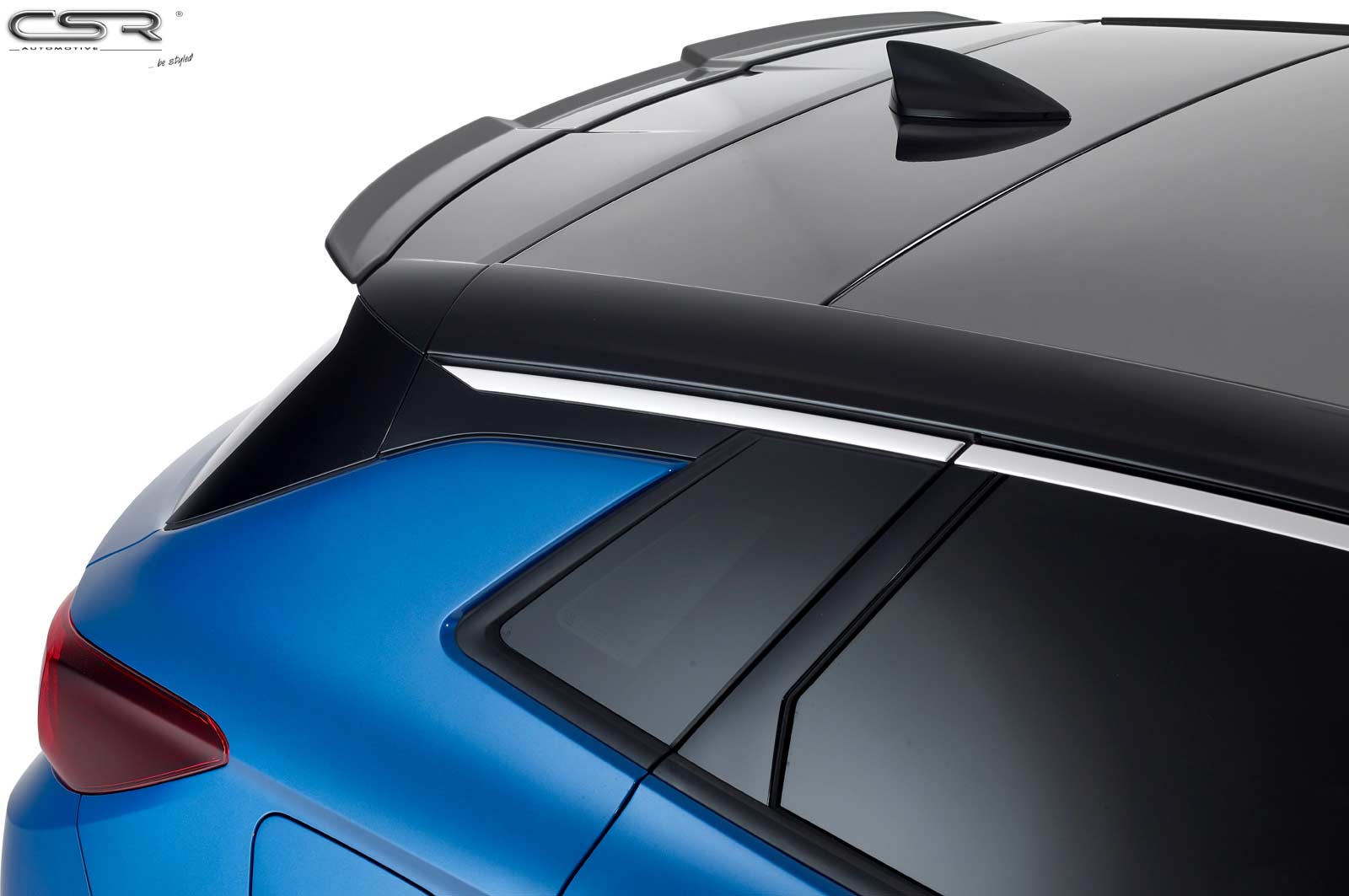 CSR Heckspoiler | Heckflügel mit ABE für Opel Grandland X HF672-S Strukturiert schwarz matt (keine Lackierung erforderlich)
