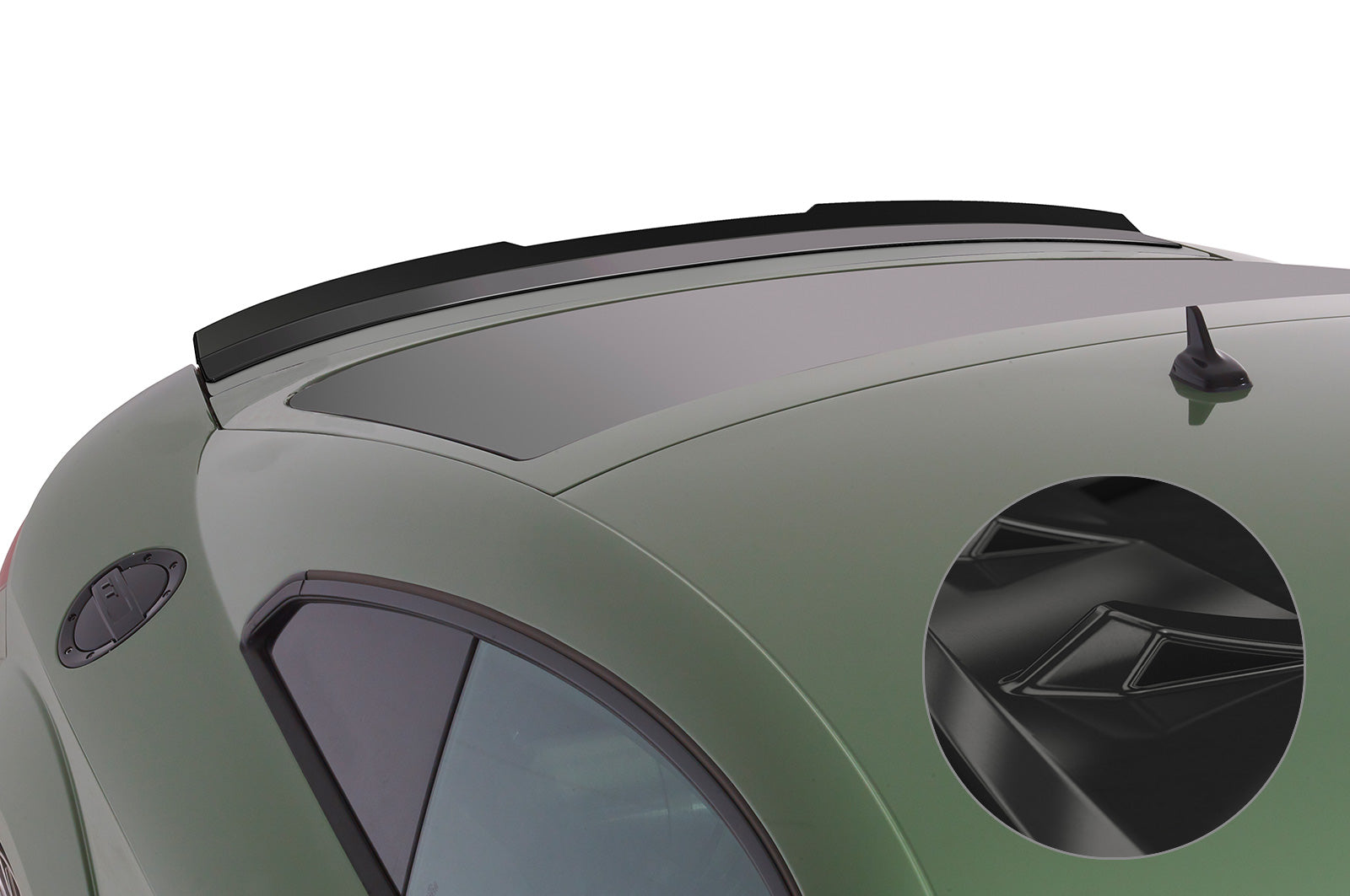 CSR Heckspoiler | Heckflügel mit ABE für Audi TT FV / 8S HF674-G Glossy schwarz Hochglanz (keine Lackierung erforderlich)