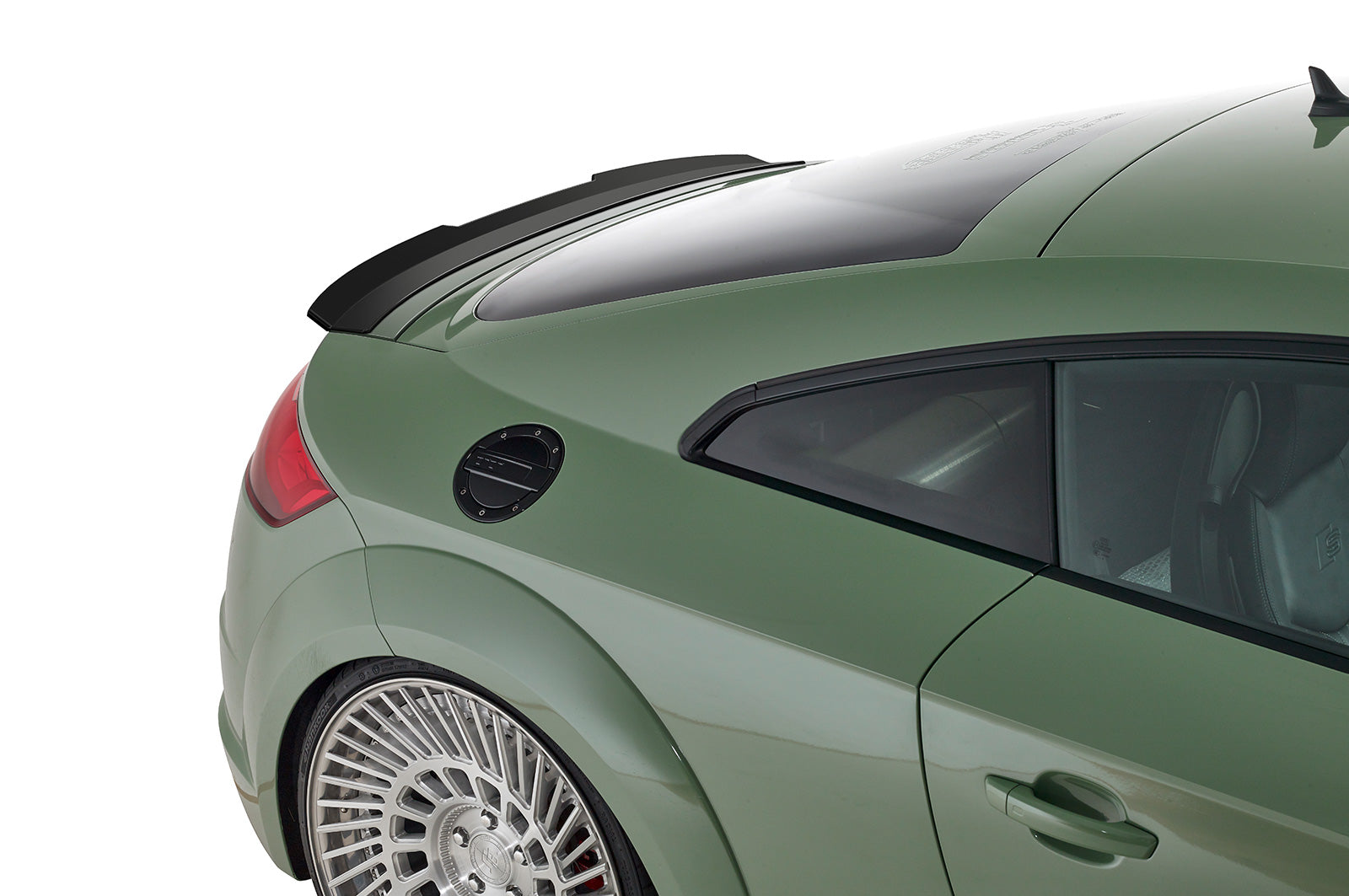 CSR Heckspoiler | Heckflügel mit ABE für Audi TT FV / 8S HF674-S Strukturiert schwarz matt (keine Lackierung erforderlich)