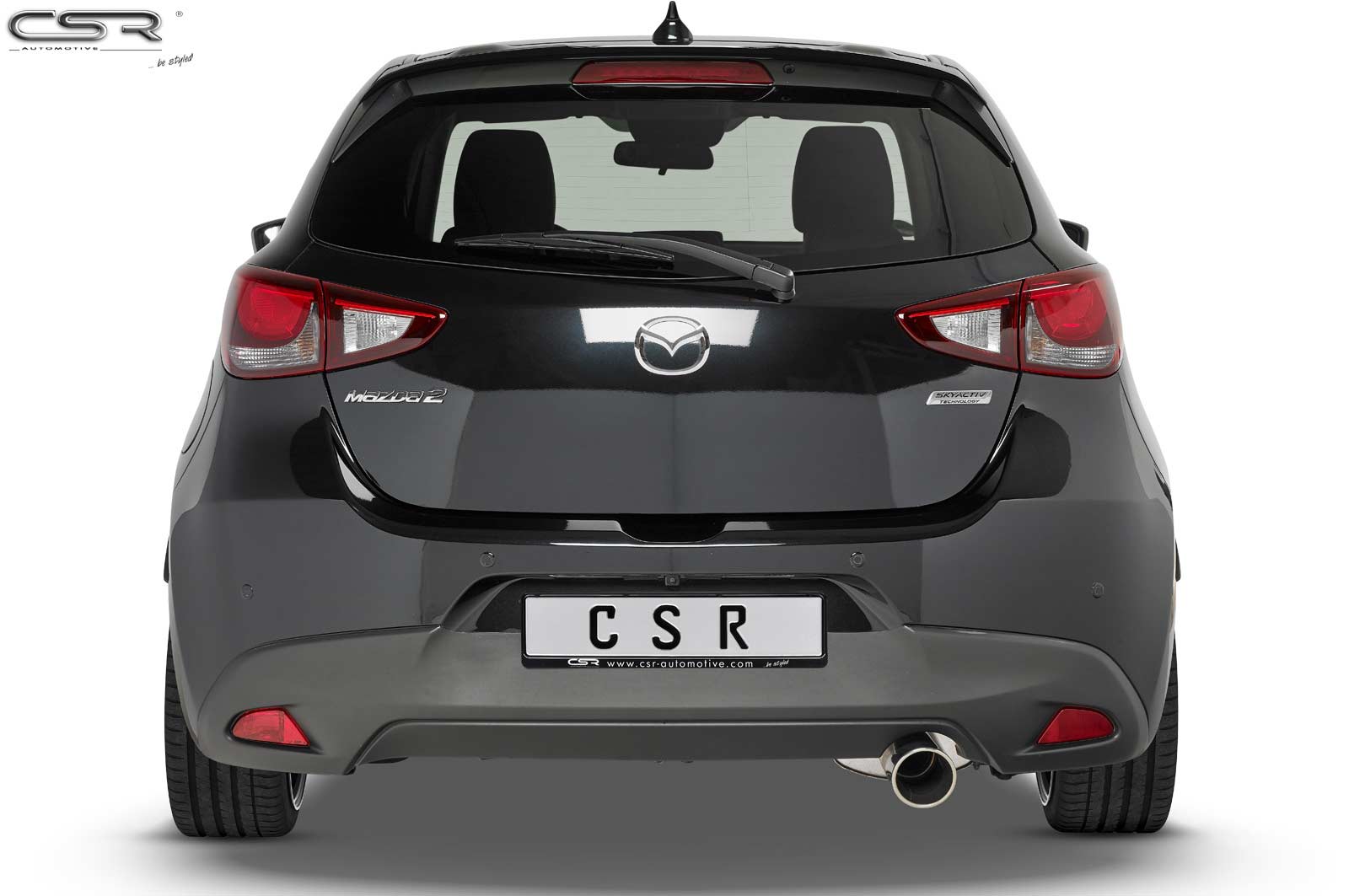 CSR Heckspoiler | Heckflügel mit ABE für Mazda 2 (Typ DJ) HF677