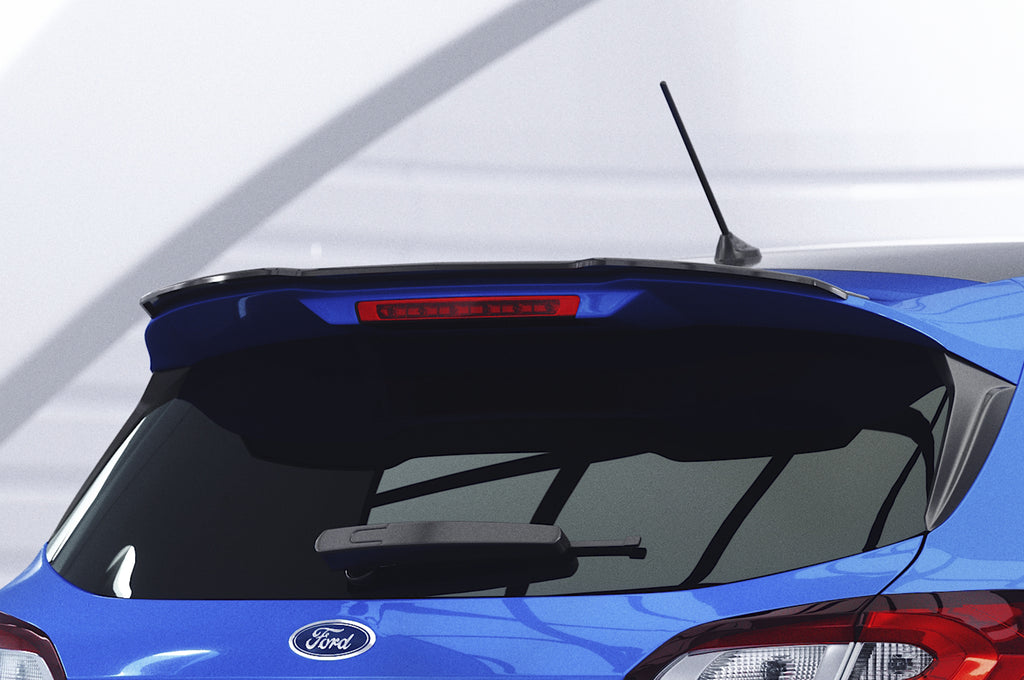 CSR Heckspoiler | Heckflügel mit ABE für Ford Fiesta MK8 ST/ST-Line HF680-L Unlackiert roh (Lackierung erforderlich)