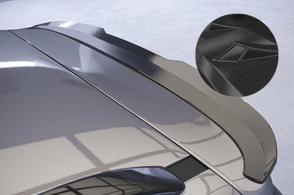 CSR Heckspoiler | Heckflügel mit ABE für Ford Kuga 2. Generation HF681-C Carbon Look Hochglanz (keine Lackierung erforderlich)