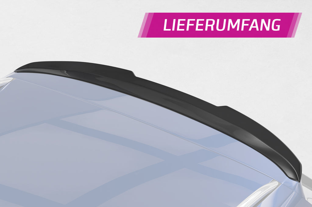 CSR Heckspoiler | Heckflügel mit ABE für Ford Focus MK3 Turnier HF684-L Unlackiert roh (Lackierung erforderlich)