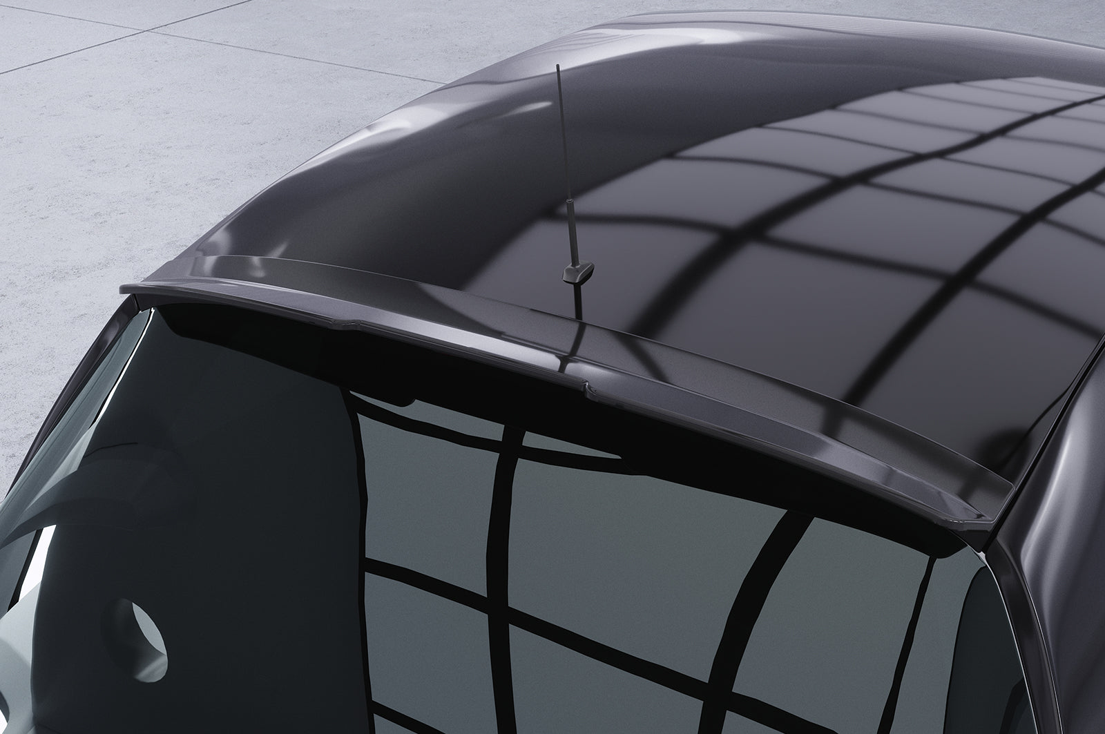 CSR Heckspoiler | Heckflügel mit ABE für Opel Adam HF689-L Unlackiert roh (Lackierung erforderlich)