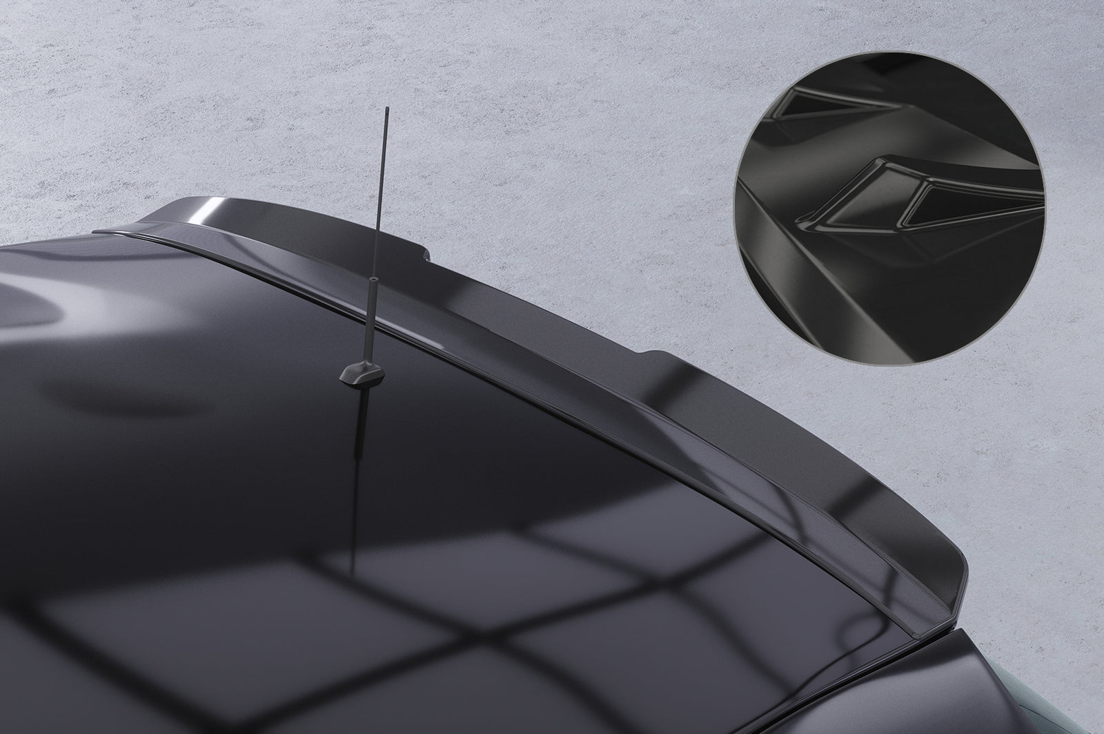 CSR Heckspoiler | Heckflügel mit ABE für Opel Adam HF689-G Glossy schwarz Hochglanz (keine Lackierung erforderlich)