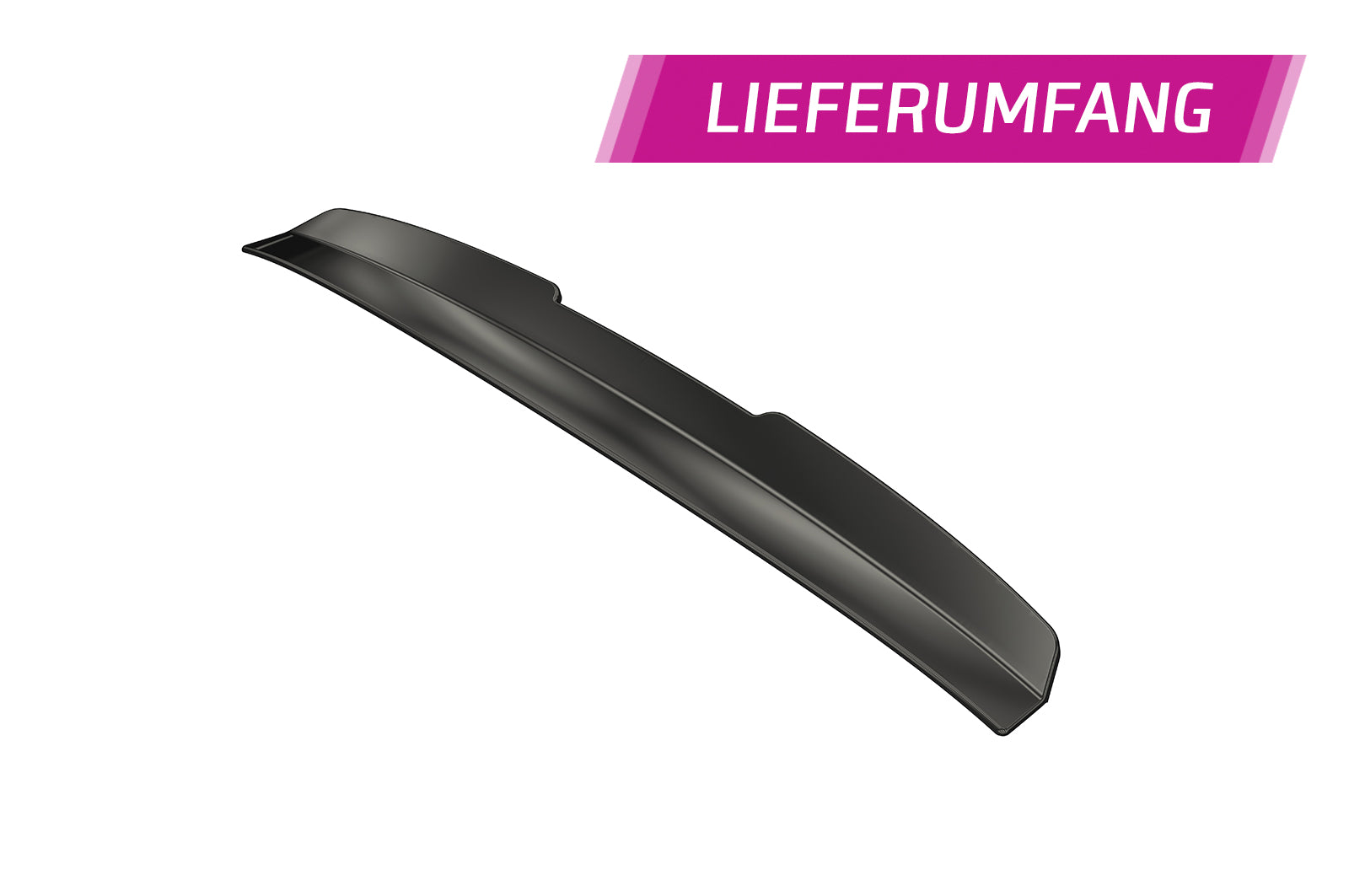 CSR Heckspoiler | Heckflügel mit ABE für Opel Adam HF689-G Glossy schwarz Hochglanz (keine Lackierung erforderlich)