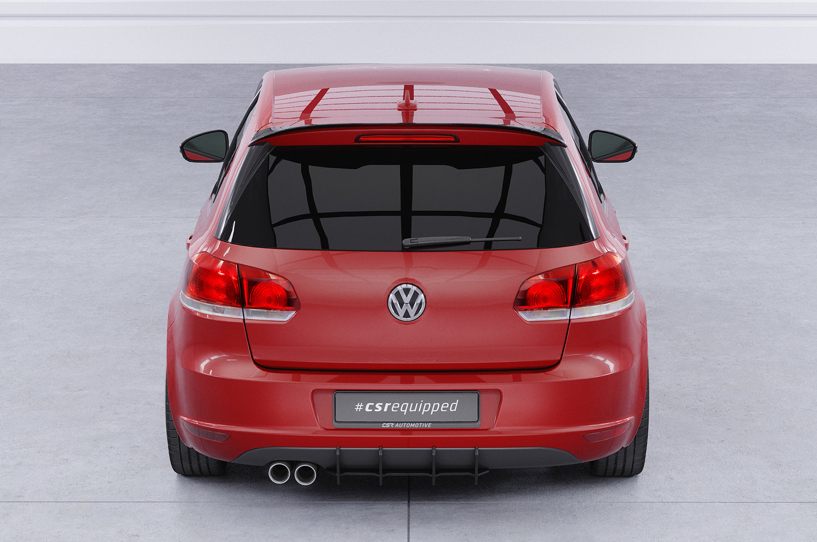 CSR Heckspoiler | Heckflügel mit ABE für VW Golf 6 Basisversion HF693