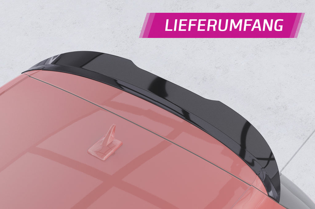 CSR Heckspoiler | Heckflügel mit ABE für VW Golf 6 Basisversion HF693-L Unlackiert roh (Lackierung erforderlich)