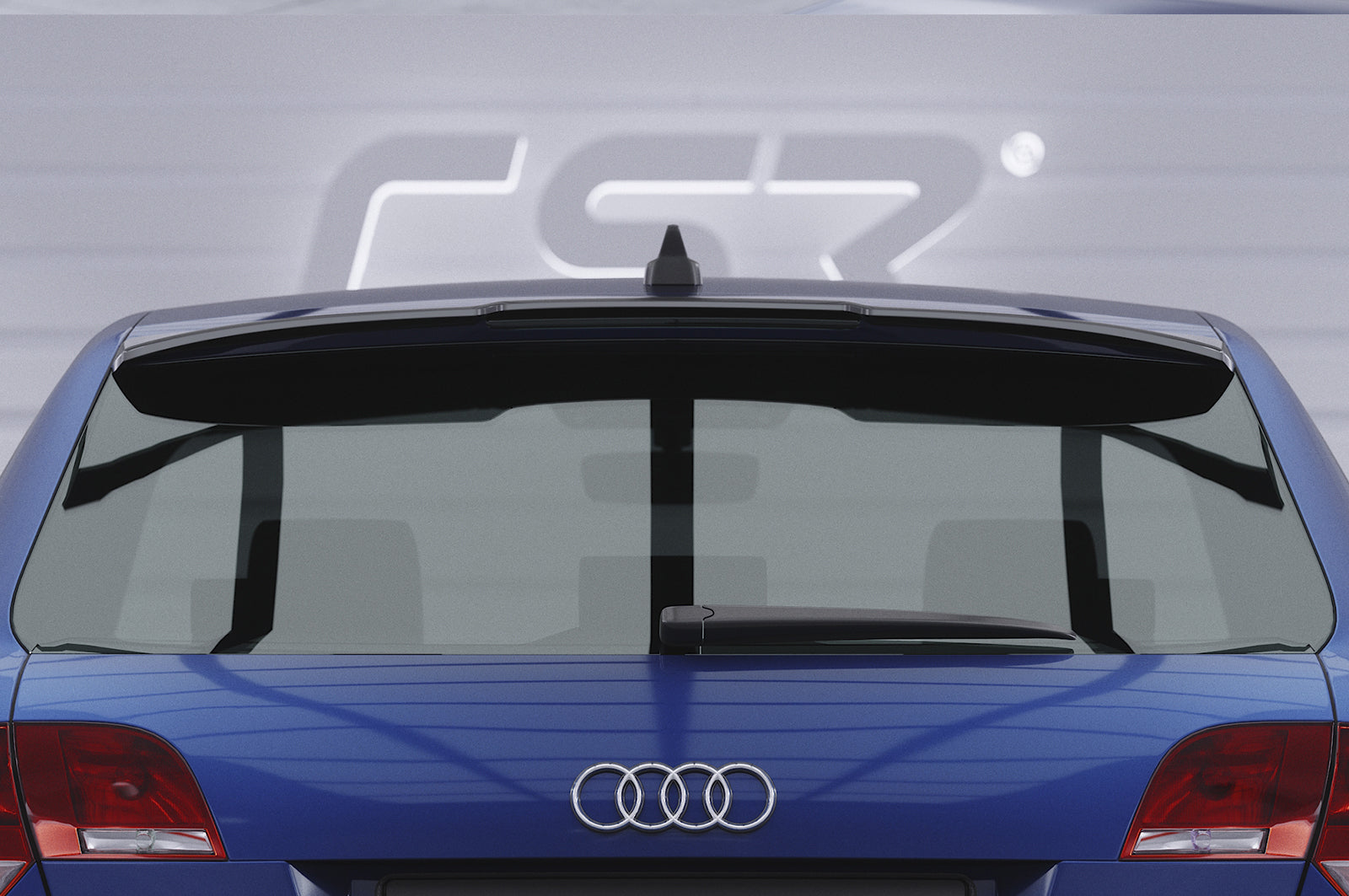 CSR Heckspoiler | Heckflügel mit ABE für Audi A3 8PA HF696-G Glossy schwarz Hochglanz (keine Lackierung erforderlich)