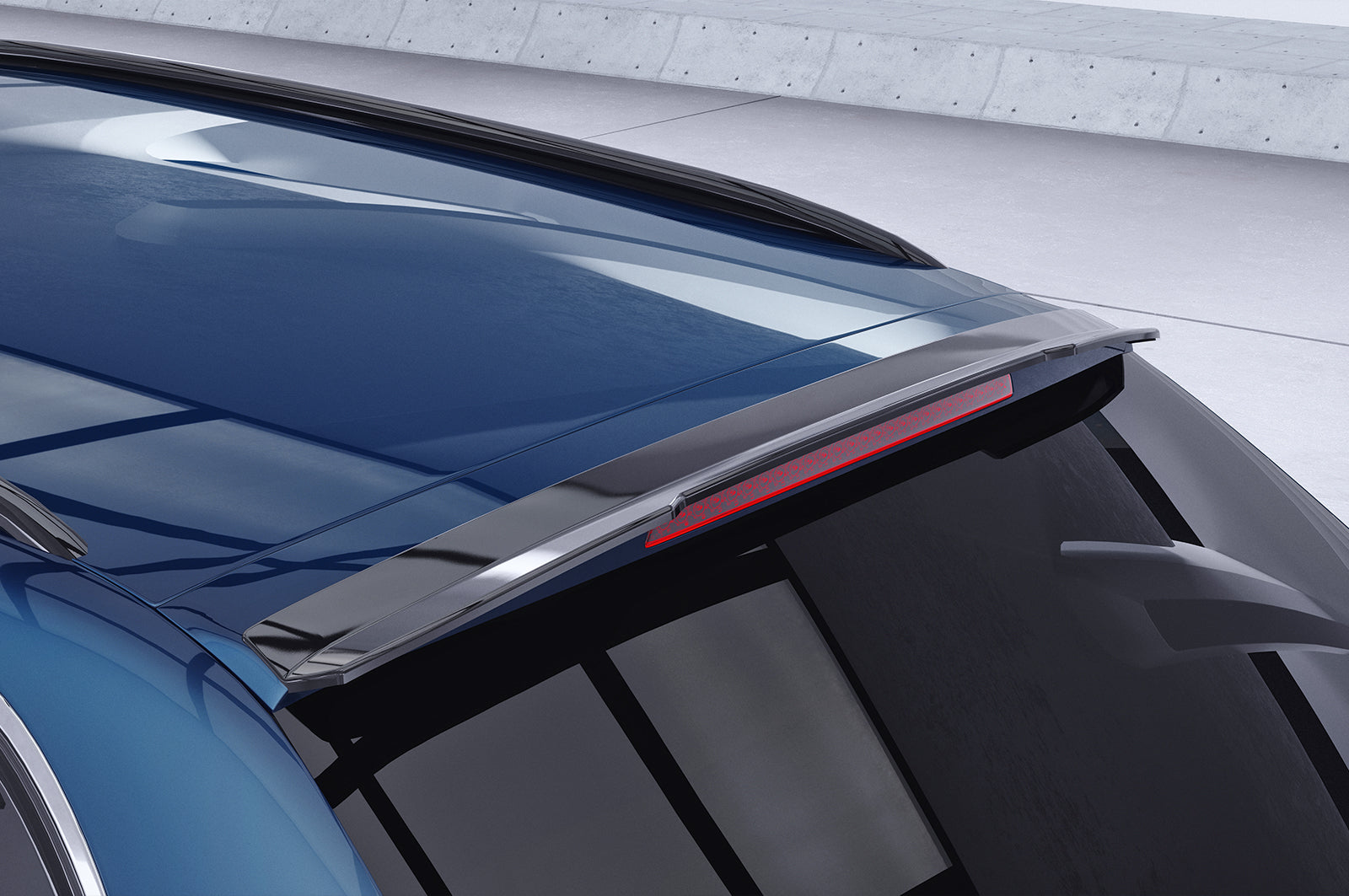 CSR Heckspoiler | Heckflügel mit ABE für Audi A6 C6 Typ 4F Avant HF697-G Glossy schwarz Hochglanz (keine Lackierung erforderlich)