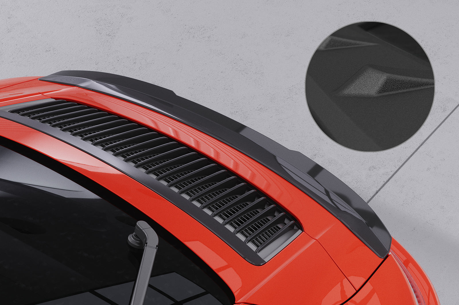 CSR Heckspoiler | Heckflügel mit ABE für Porsche 911/991 HF699