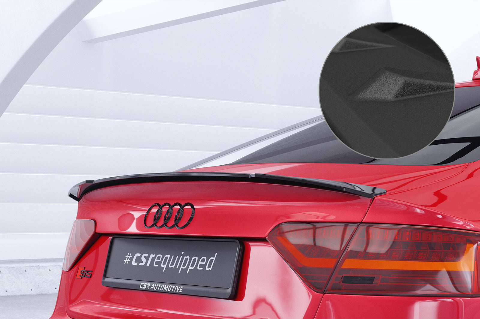 CSR Heckspoiler | Heckflügel mit ABE für Audi A5 / S5 8T Sportback HF701