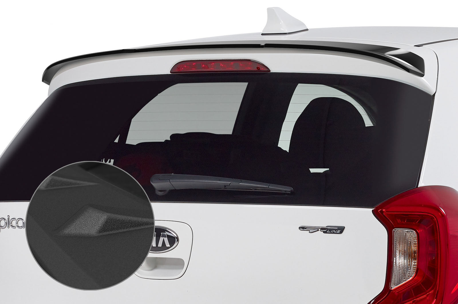 CSR Heckspoiler | Heckflügel mit ABE für Kia Picanto (JA) HF705