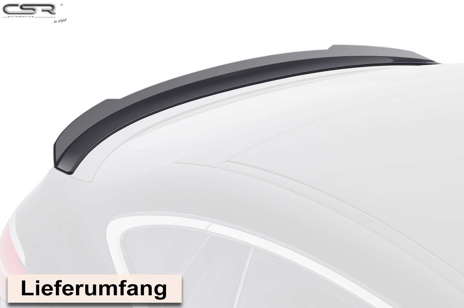 CSR Heckspoiler | Heckflügel mit ABE für Mercedes-Benz GLC C253 Coupe HF709-G Glossy schwarz Hochglanz (keine Lackierung erforderlich)