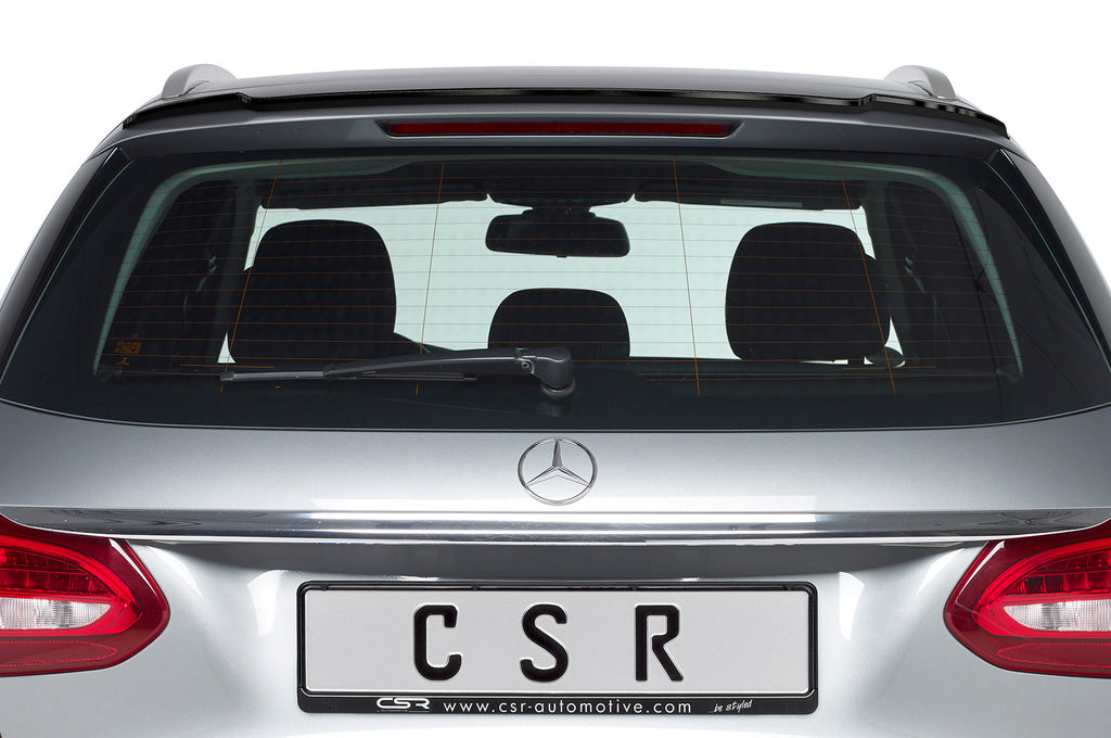 CSR Heckspoiler | Heckflügel mit ABE für Mercedes-Benz C-Klasse S205 T-Modell HF710-L Unlackiert roh (Lackierung erforderlich)