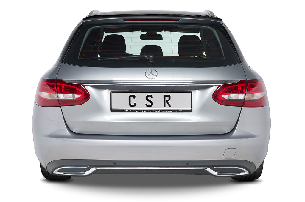 CSR Heckspoiler | Heckflügel mit ABE für Mercedes-Benz C-Klasse S205 T-Modell HF710-L Unlackiert roh (Lackierung erforderlich)