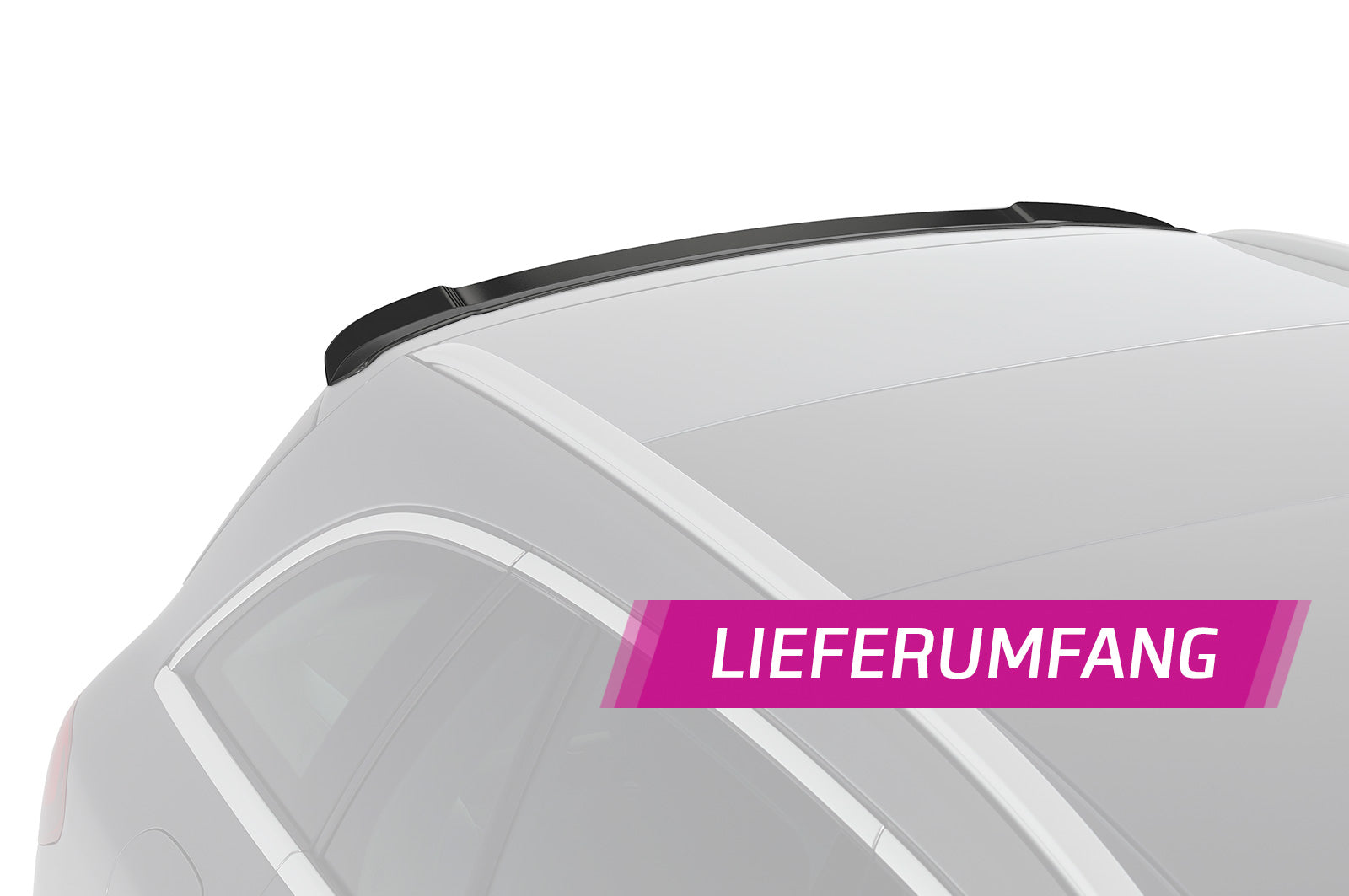 CSR Heckspoiler | Heckflügel mit ABE für Mercedes-Benz C-Klasse S205 T-Modell HF710-S Strukturiert schwarz matt (keine Lackierung erforderlich)