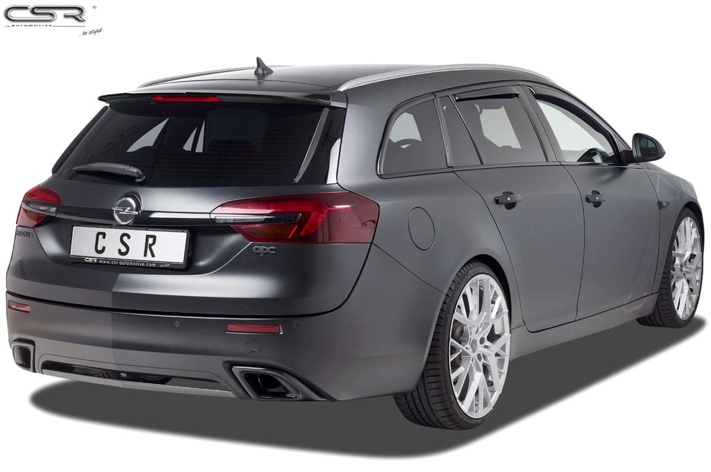 CSR Heckspoiler | Heckflügel mit ABE für Opel Insignia A Sports Tourer HF712-L Unlackiert roh (Lackierung erforderlich)