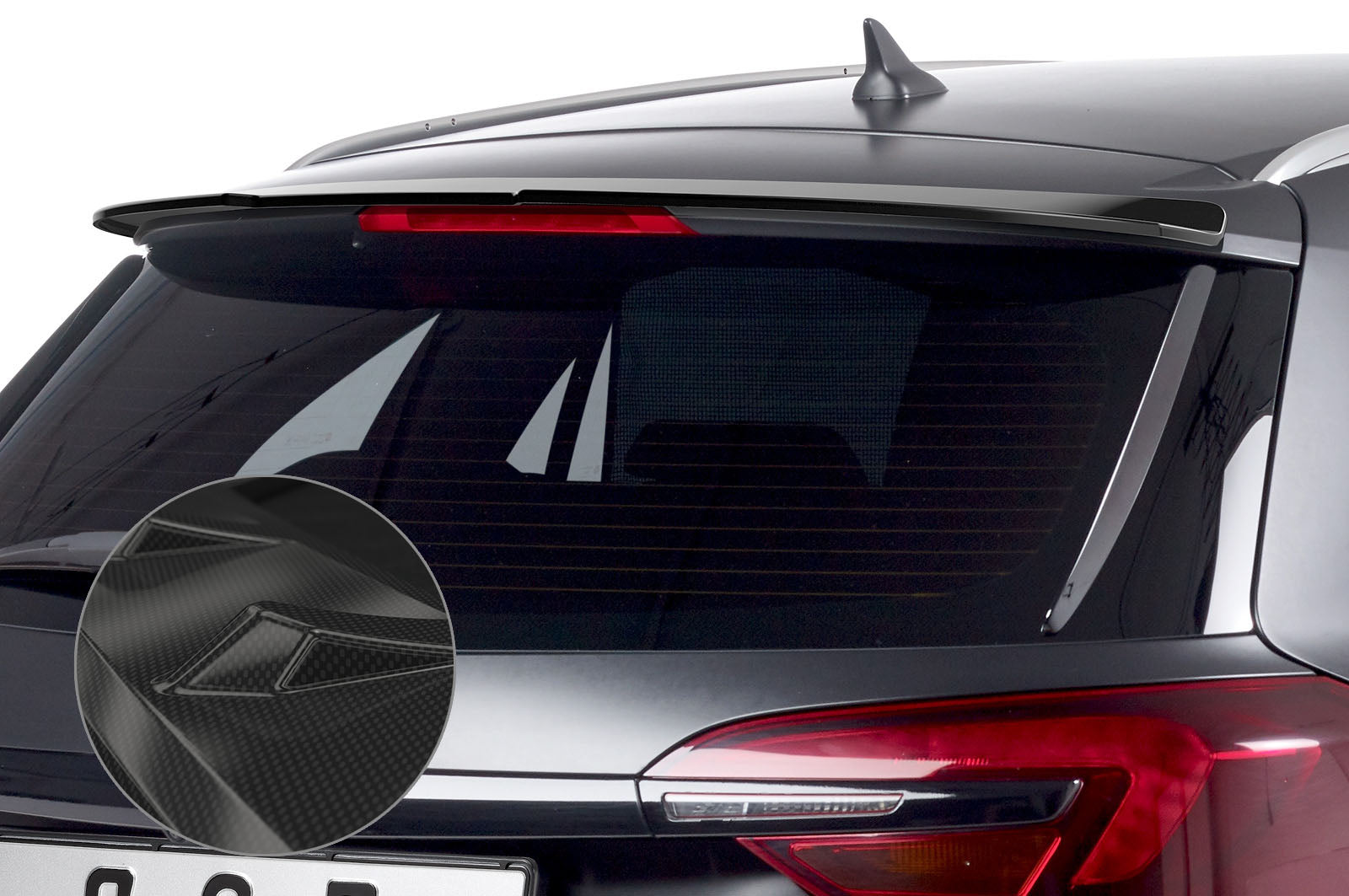 CSR Heckspoiler | Heckflügel mit ABE für Opel Insignia A Sports Tourer HF712-C Carbon Look Hochglanz (keine Lackierung erforderlich)