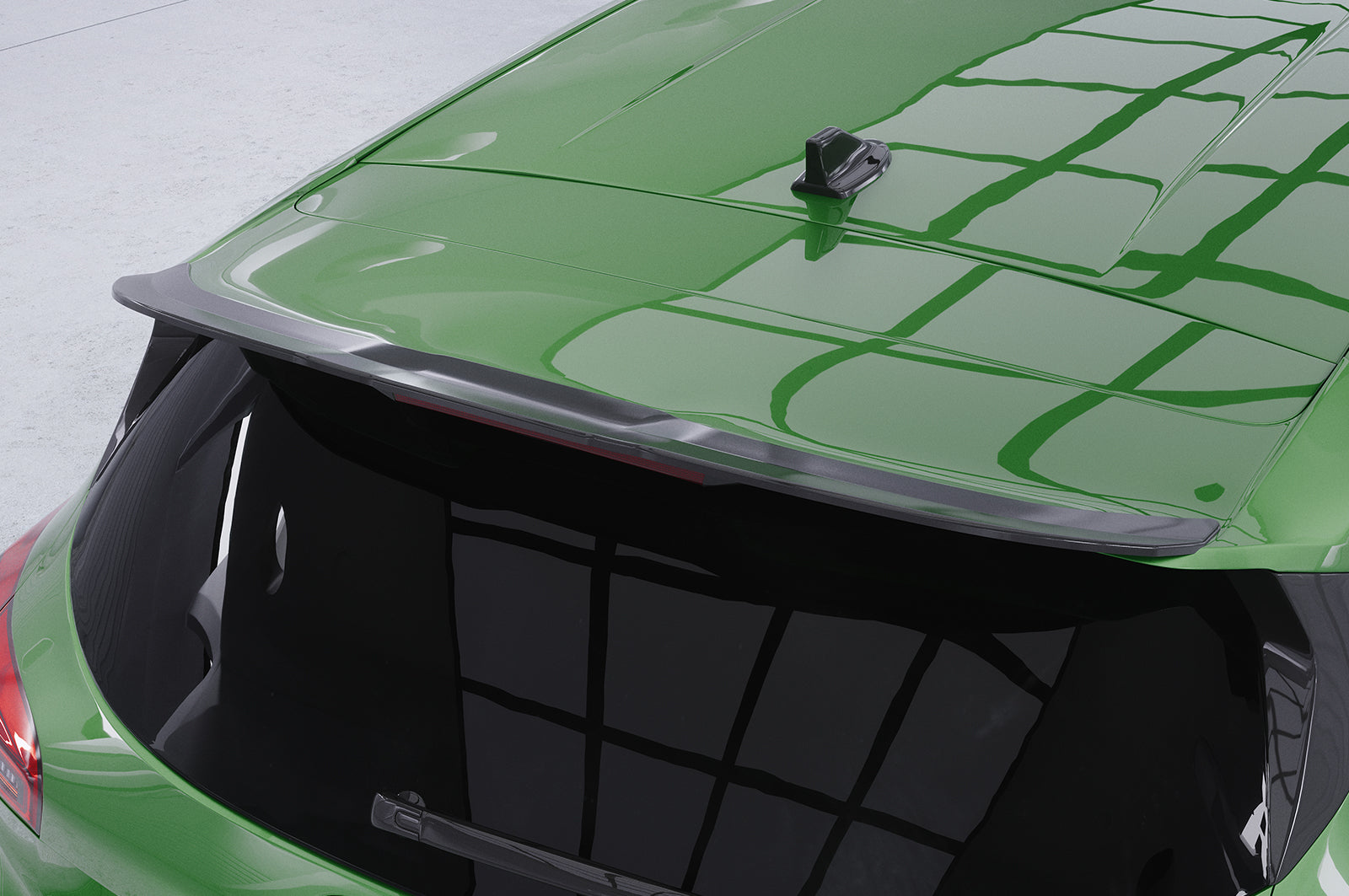 CSR Heckspoiler | Heckflügel mit ABE für Ford Focus MK4 ST HF713-S Strukturiert schwarz matt (keine Lackierung erforderlich)