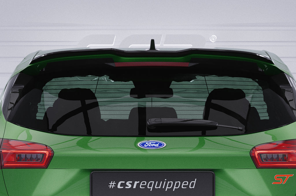 CSR Heckspoiler | Heckflügel mit ABE für Ford Focus MK4 ST HF713-L Unlackiert roh (Lackierung erforderlich)