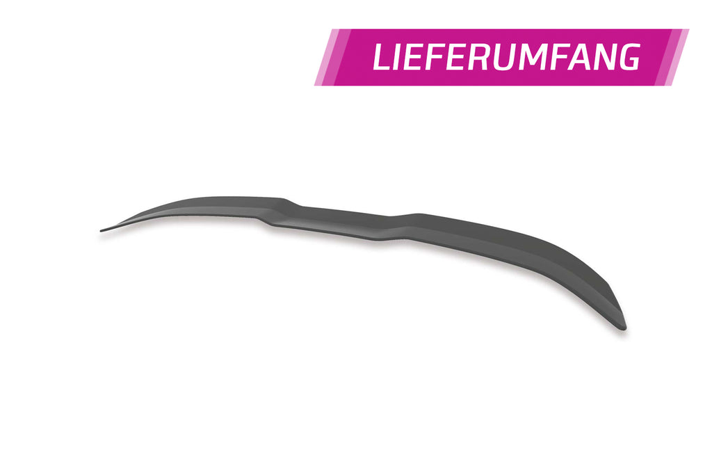 CSR Heckspoiler | Heckflügel mit ABE für Ford Focus MK4 ST HF713-S Strukturiert schwarz matt (keine Lackierung erforderlich)