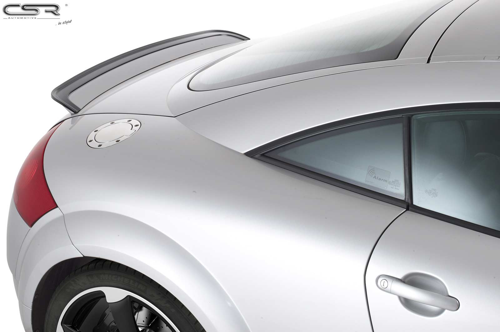 CSR Heckspoiler | Heckflügel mit ABE für Audi TT 8N HF717-C Carbon Look Hochglanz (keine Lackierung erforderlich)