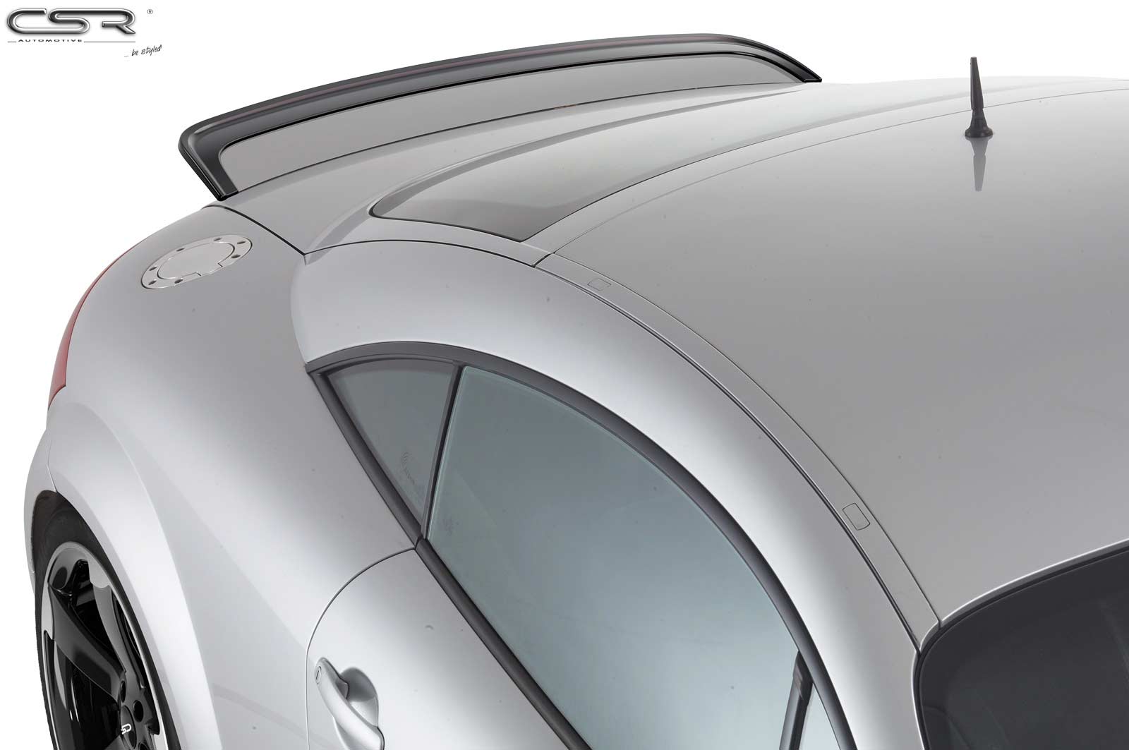 CSR Heckspoiler | Heckflügel mit ABE für Audi TT 8N HF717-S Strukturiert schwarz matt (keine Lackierung erforderlich)