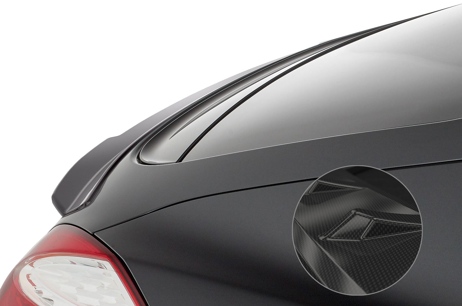 CSR Heckspoiler | Heckflügel mit ABE für Porsche Panamera 970 HF718-C Carbon Look Hochglanz (keine Lackierung erforderlich)