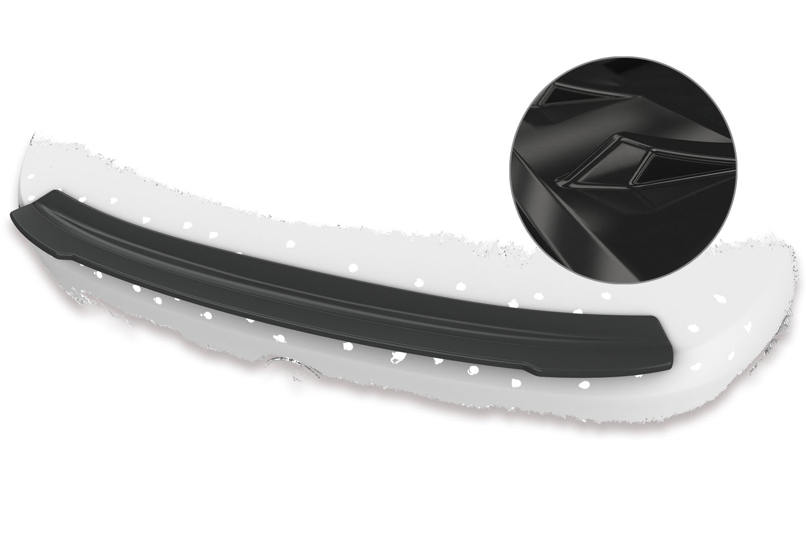 CSR Heckspoiler | Heckflügel mit ABE für BMW 6er E63 / E64 HF722-G Glossy schwarz Hochglanz (keine Lackierung erforderlich)