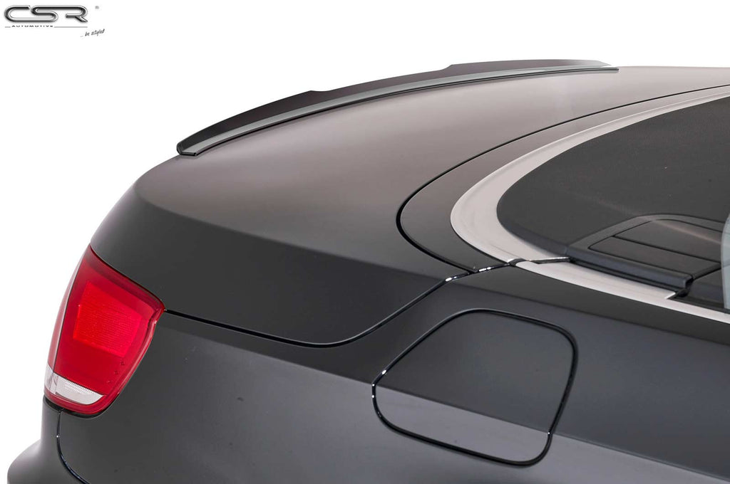 CSR Heckspoiler | Heckflügel mit ABE für BMW 3er E93 Cabrio HF726-S Strukturiert schwarz matt (keine Lackierung erforderlich)