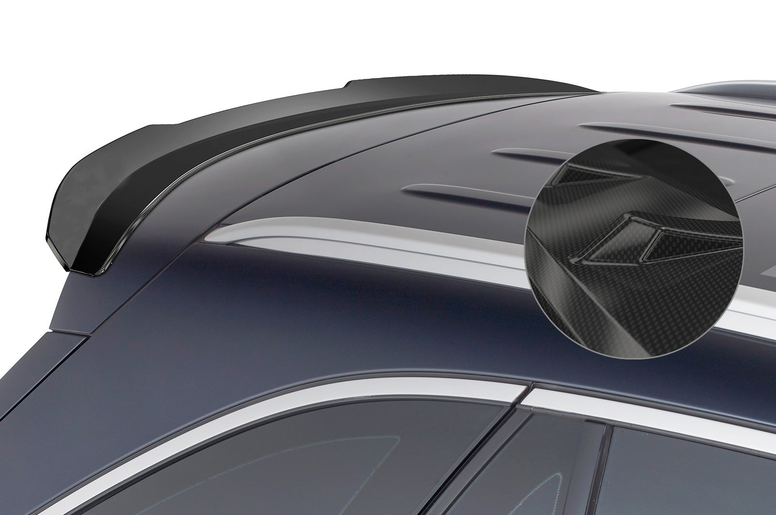 CSR Heckspoiler | Heckflügel mit ABE für Mercedes-Benz GLC X253 HF732-C Carbon Look Hochglanz (keine Lackierung erforderlich)