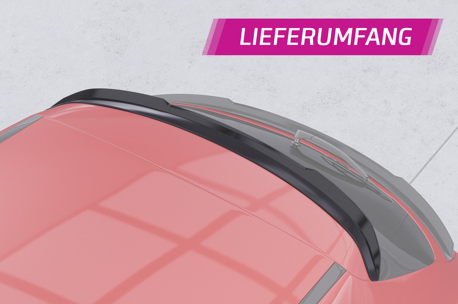CSR Heckspoiler | Heckflügel mit ABE für Mercedes-Benz CLA X117 Shooting Brake HF739