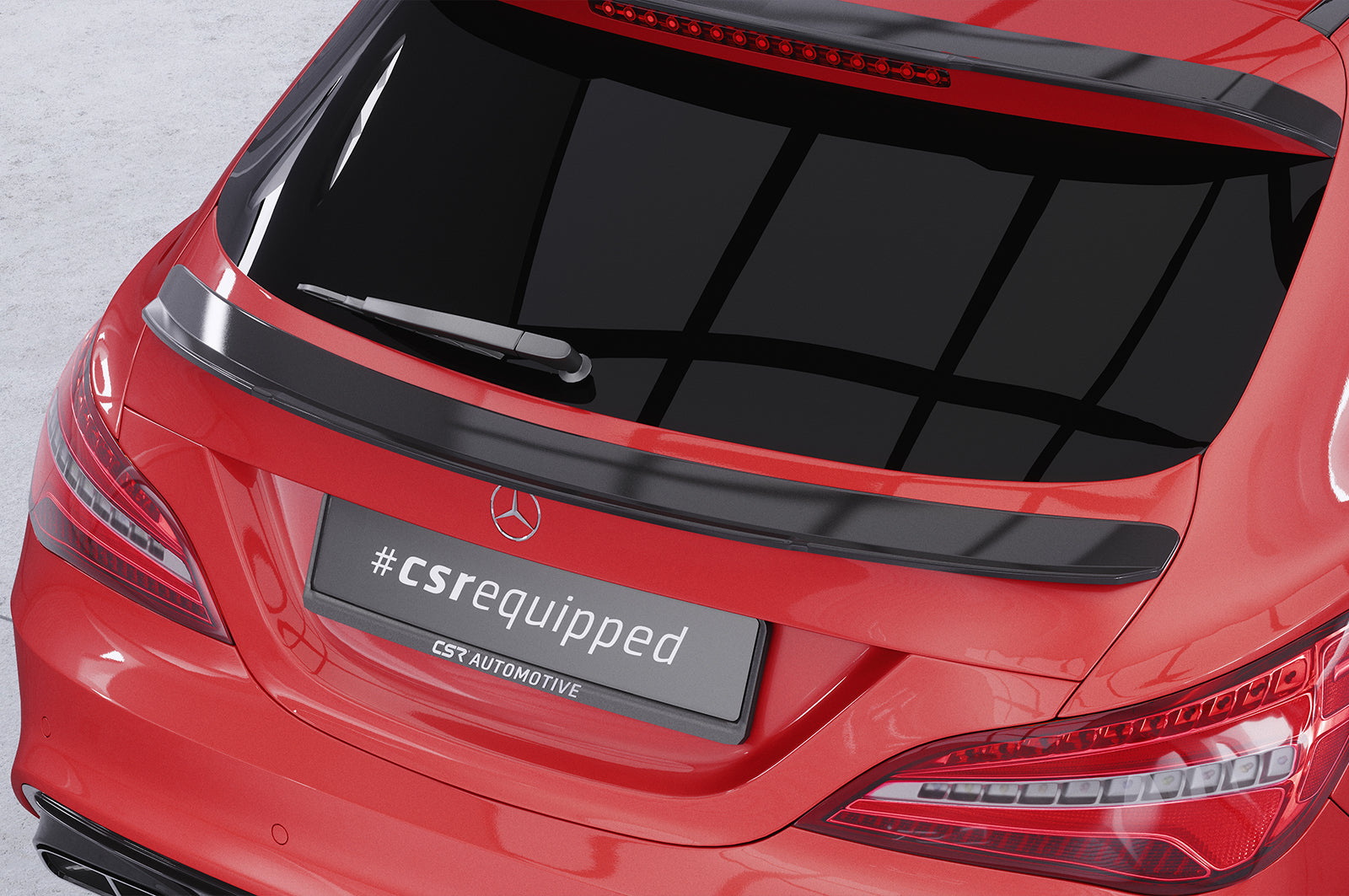 CSR Heckspoiler | Heckflügel mit ABE für Mercedes-Benz CLA X117 Shooting Brake HF743