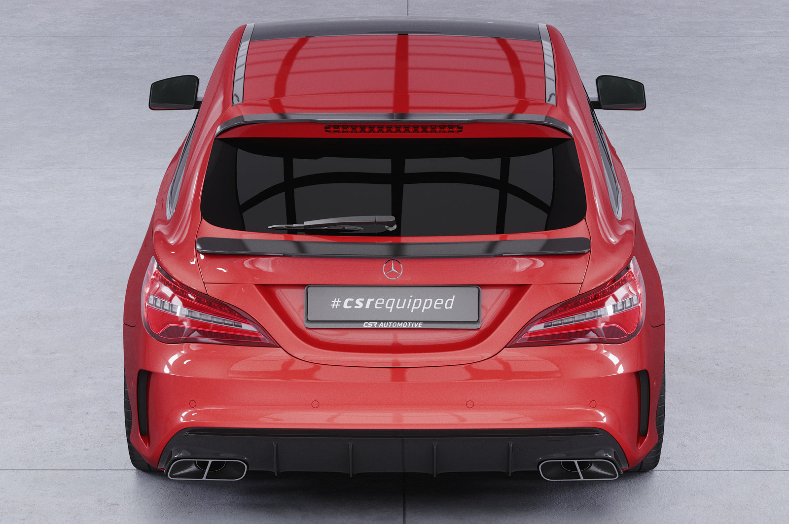CSR Heckspoiler | Heckflügel mit ABE für Mercedes-Benz CLA X117 Shooting Brake HF743