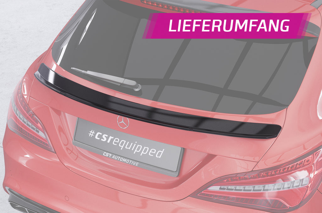 CSR Heckspoiler | Heckflügel mit ABE für Mercedes-Benz CLA X117 Shooting Brake HF743