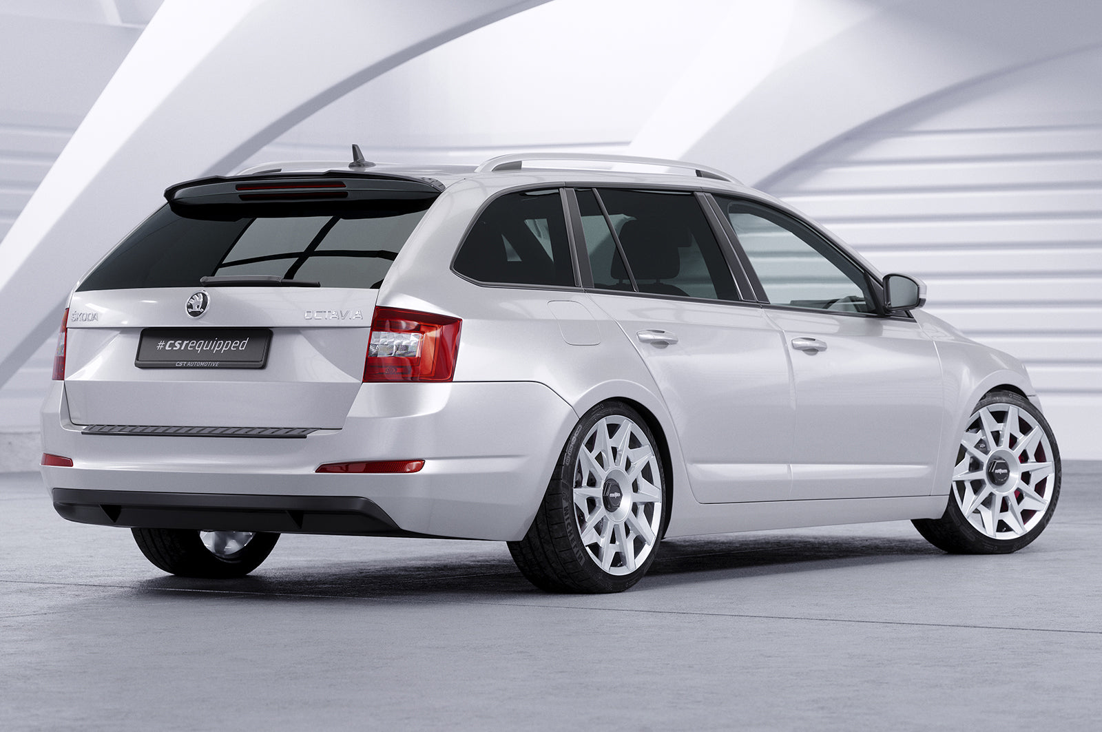 CSR Heckspoiler | Heckflügel mit ABE für Skoda Octavia III (Typ 5E) Combi HF747
