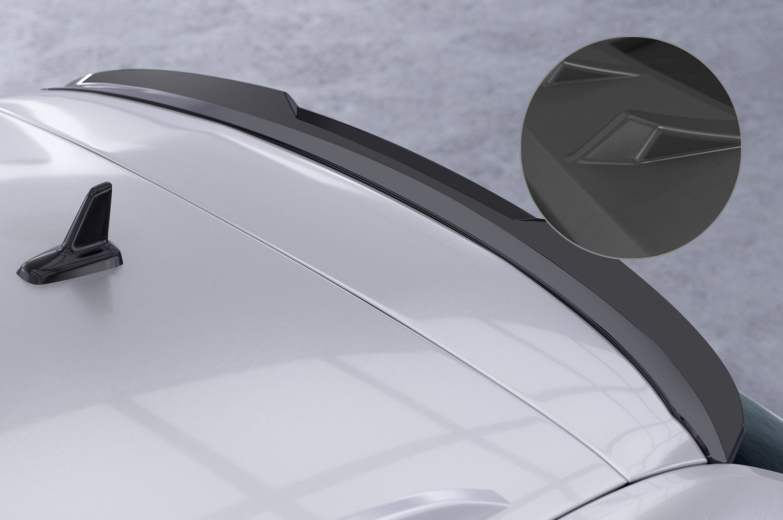 CSR Heckspoiler | Heckflügel mit ABE für Skoda Octavia III (Typ 5E) Combi HF747-L Unlackiert roh (Lackierung erforderlich)