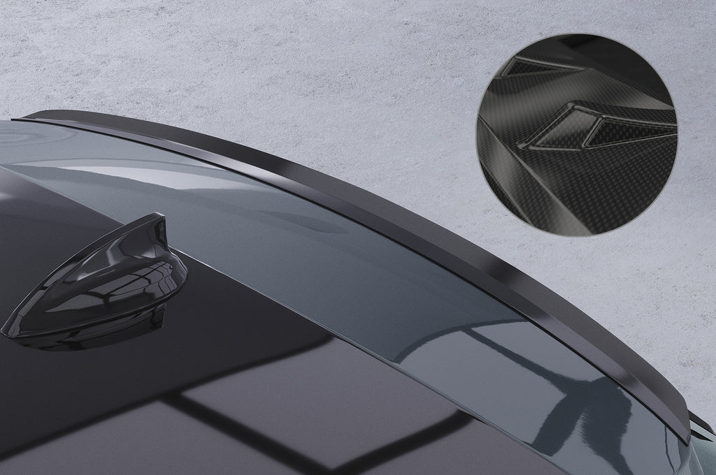 CSR Heckspoiler | Heckflügel mit ABE für BMW 3er F31 Touring HF751-C Carbon Look Hochglanz (keine Lackierung erforderlich)