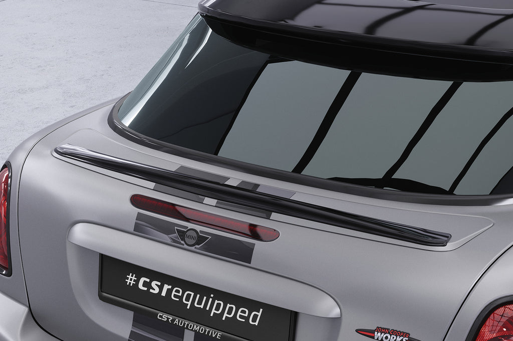 CSR Heckspoiler | Heckflügel mit ABE für Mini R59 (Roadster) HF752-C Carbon Look Hochglanz (keine Lackierung erforderlich)