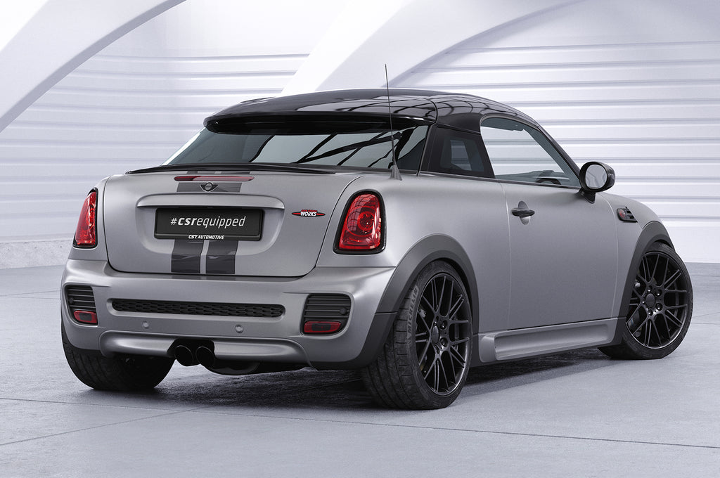 CSR Heckspoiler | Heckflügel mit ABE für Mini R59 (Roadster) HF752-G Glossy schwarz Hochglanz (keine Lackierung erforderlich)