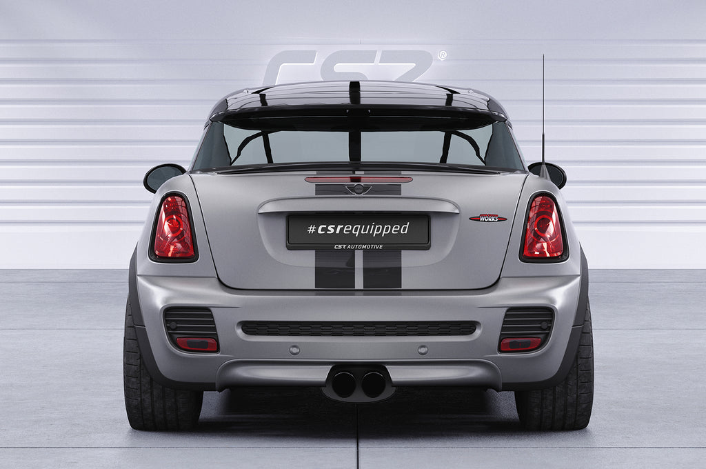 CSR Heckspoiler | Heckflügel mit ABE für Mini R59 (Roadster) HF752-S Strukturiert schwarz matt (keine Lackierung erforderlich)