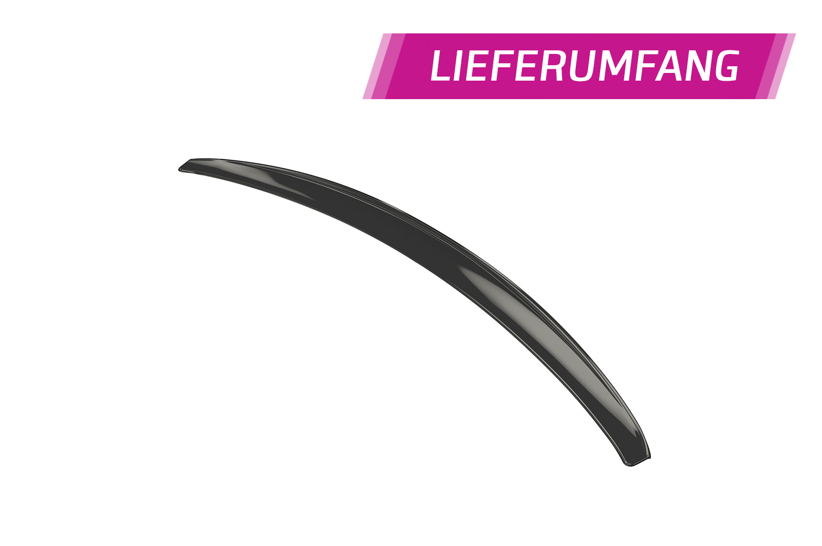 CSR Heckspoiler | Heckflügel mit ABE für Mini R59 (Roadster) HF752-G Glossy schwarz Hochglanz (keine Lackierung erforderlich)